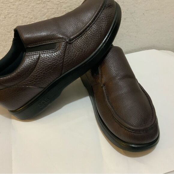 SAS Side Gore Slip On Loafer cordovan leather  10.5 M main image 6